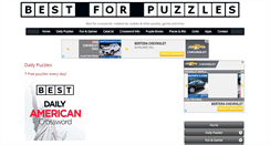 Desktop Screenshot of bestforpuzzles.com